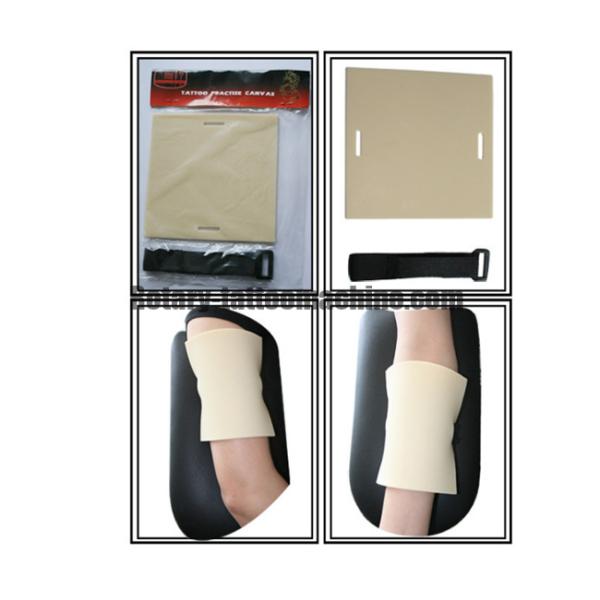 195mm*195mm*3mm Tattoo Practice Skin Arm Synthetic Material With Binding Belt
