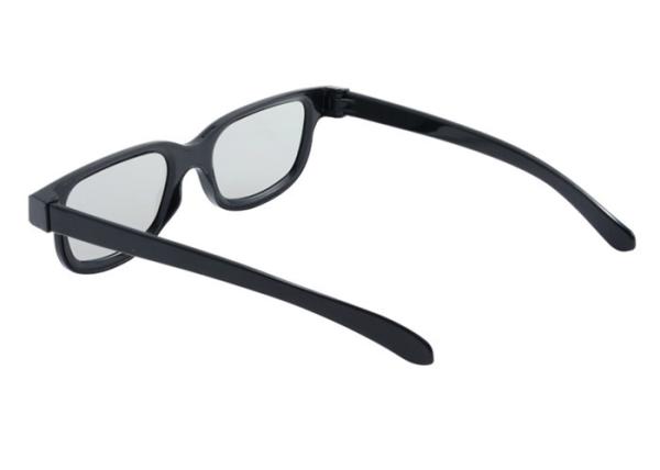 Light Plastic Passive 3D Cinema Polarized Safety Glasses ,Cheap Reald 3D Polarizer Glasses For 3D TVS