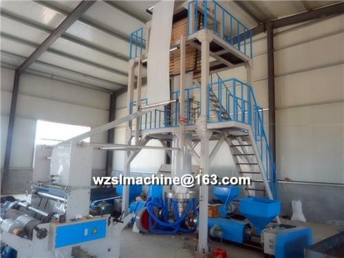 Three Layer Automatice Co-Extrusion Film Blowing Machine
