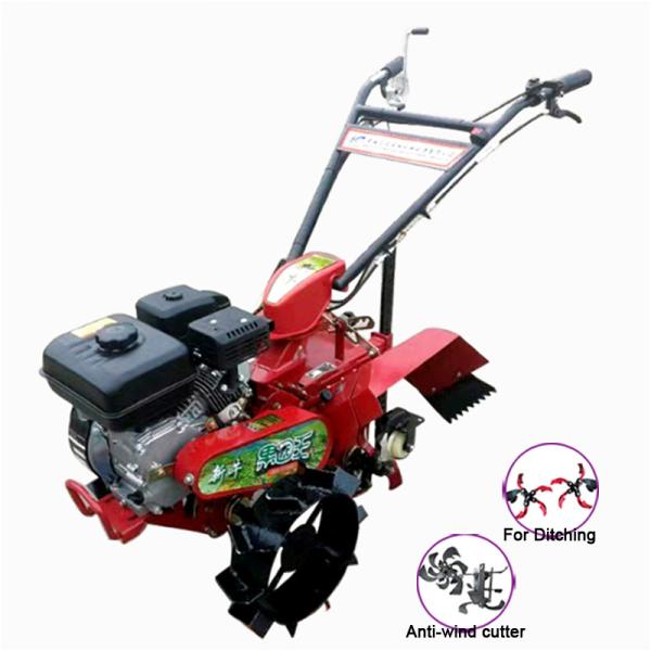 Multi-purpose Hand Push Cultivator with Gasoline Power Type and 70cm Working Width