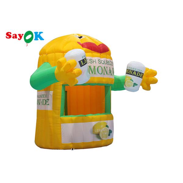 Inflatable Lawn Tent Stand Outdoor Tent Inflatable Lemonade Booth With Air Blower For Promotion
