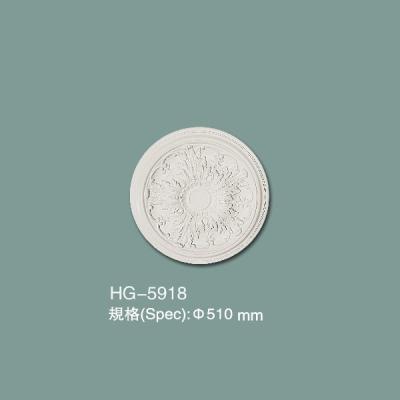 Pu Ceiling Medallion PU Ceiling Tile HG-5918