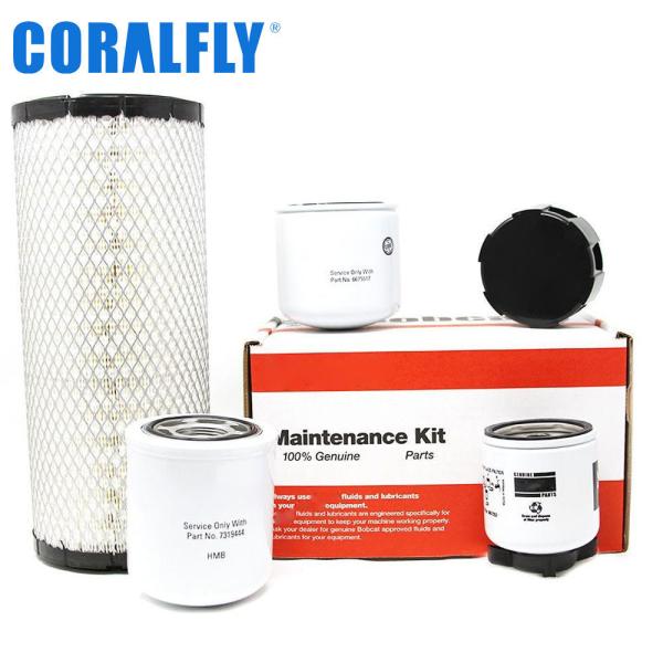 Máquina escavadora Engine Bobcat Oil Filter de CORALFLY 7225338 7012314 6661248 7248874