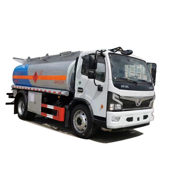 DFAC Diesel 4x2 Fuel Tank Truck 6 Wheels 10000 Liters Capacity Oil Tank Trucks