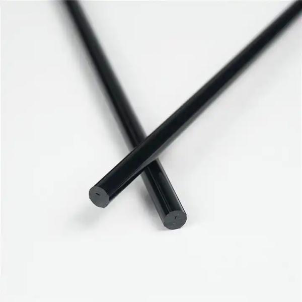 Hard Circular Solid PVC Round Rod 6mm Polyvinyl Chloride