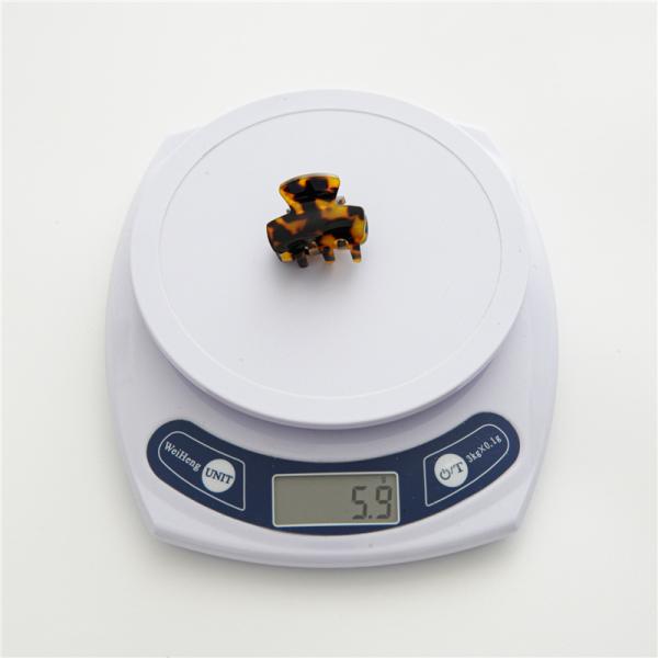 Mini acetic acid girls art hairpin grab clip sweet female headpiece tortoiseshell spot wholesale OEM logo