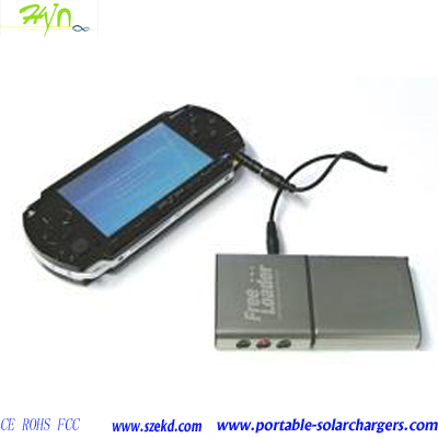 Universal Solar Panel Charger For Mobilephone With Li-ion Rechargeable Battery