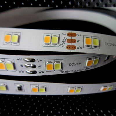2835 ww+w cct dimmable strip
