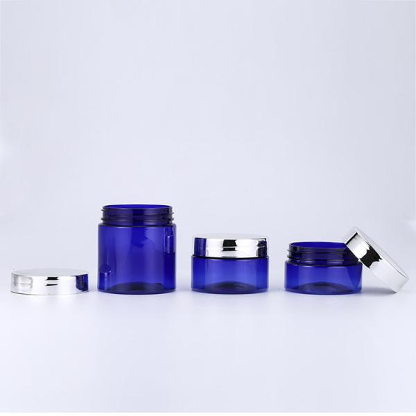 50 60 120ml Glass Cream Jars , Beauty Cream Jars Cosmetic Packaging With Screw Top Lids