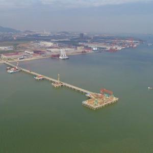 Two Lane Steel Bailey Bridge Temporary Steel Bridge 3.15m 4.2m 7.35m 10.5m Net