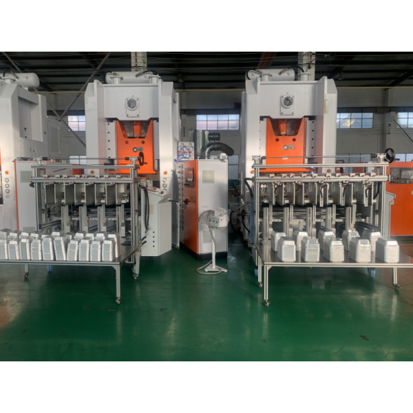 H-Type Frame Aluminum Foil Container Machine with Intelligent Control for Multi-Cavity High Productivity