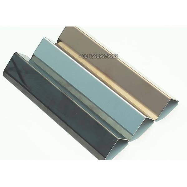 25mm Stainless Steel Corner Protectors , ODM Stainless Steel Wall Trim