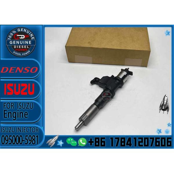 High Quality Common Rail Injector 095000-5980 095000-5981 095000-5982 for 6WF1 6WG1 Diesel Nozzle Assembly