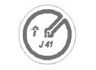 16 * 16mm taille de découpe sous pression, 30cm de distance de lecture, étiquette autocollant, incrustation humide J41 pour carte d'identité