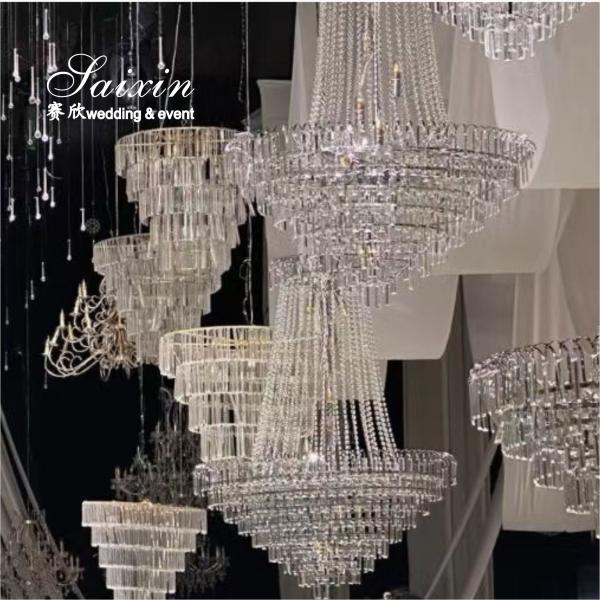 SX-CH237 Горячая продажа Дешевые кристаллические люстры K9 для свадебных принадлежностей