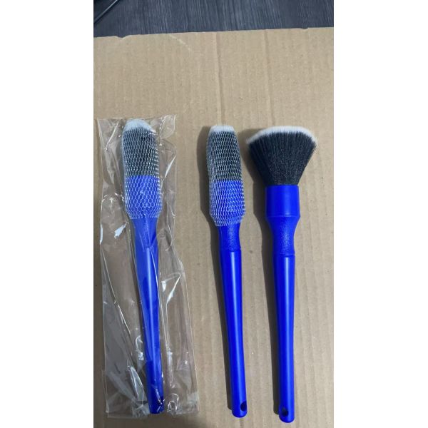 Dual-Purpose Home and Car 5-Piece Multi-Function Air Outlet Interior Gap Brush Small Plastic Brush Details