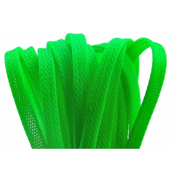 Зеленый Слевинг Номекс электрический заплетенный износоустойчивый для управления кабеля