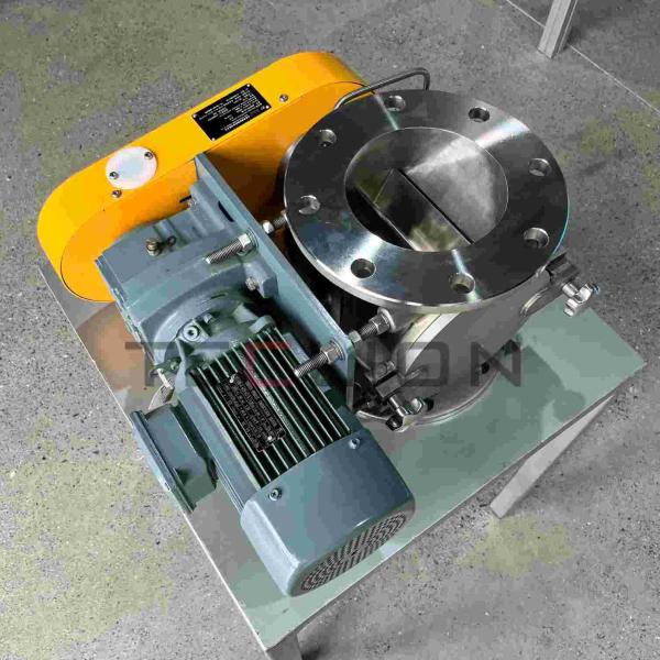 Válvula de alimentación rotativa de esclusa de aire de entrada de acero inoxidable para polvo de silicio de carbono de carbón