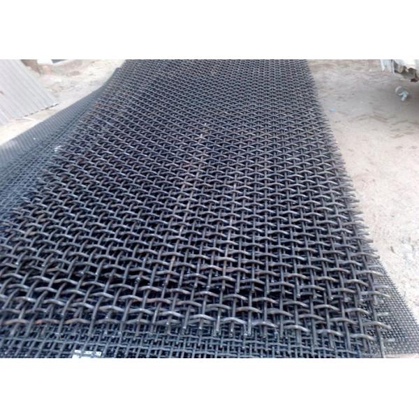 5.0mm Wire 30mm Opening iron Crimped Wire Mesh For Mining Industry
