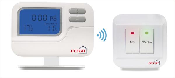 Termostato da ATAC da caldeira de gás 7 dias programável com grande Screan