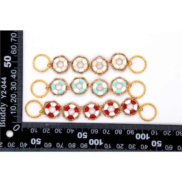 Hand Welded buckle Chain of Hardware,Ladies sandals chain copper /iron gun/nickel/gold