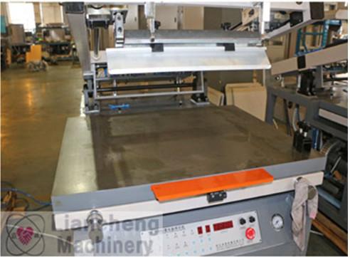 LC4060/6080/6090 Flat Bed Microcomputer semi auto screen printing press plane paper，plastic, glass ceramics