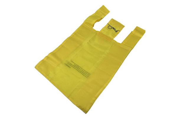 Green Awareness Folding Tote Bag That Folds Into Pouch 28*32*14cm
