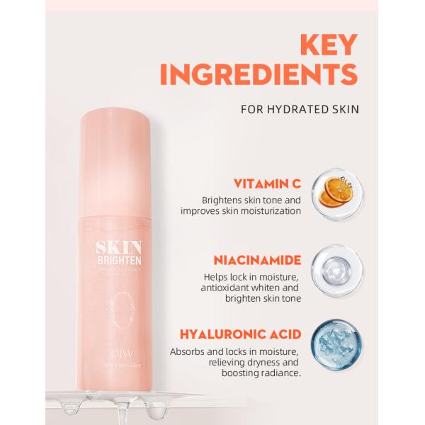 OEM Private Label Hyaluronic Acid Facial Toner Moisturizing Brightening Anti-Wrinkle for Dark Skin Whitening Feature