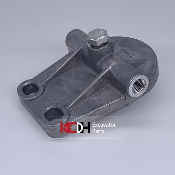 Основание фильтра разделителя воды топлива частей P558000 FS1212 экскаватора алюминиевое, соответствующее для собрания воздушного фильтра