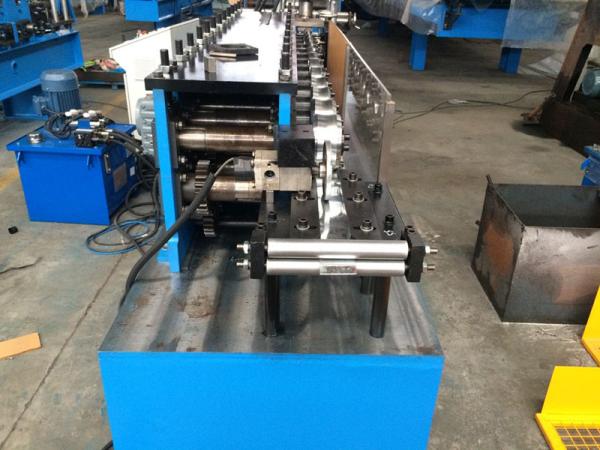 Rolo em forma de u do Purlin de Z que forma o servo motor da máquina 5.5kw, material de aço inoxidável