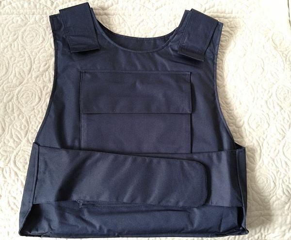 Veste de pouco peso da prova da bala da polícia militar/armadura macia veste ocultável da prova da facada