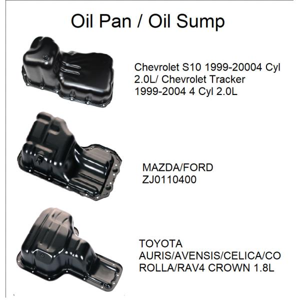 Métal automatique de peinture de carter de vidange sec noir de moteur emboutissant des pièces