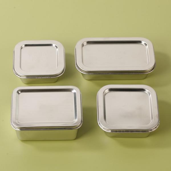 Прозрачные контейнеры из нержавеющей стали с крышками для хранения продуктов питания без BPA и безопасные для посудомоечной машины