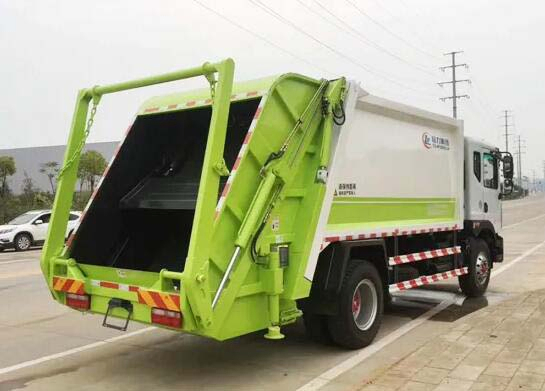 Dongfeng 9cbm 10cbm Garbage Collection Trucks Waste Management Refuse Collector Truck
