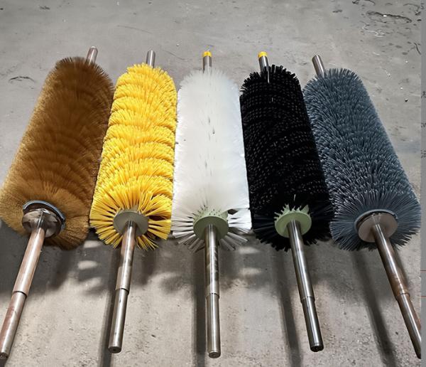 1600mm Wide Belt Cleaner with Electric Brush Roller for Cement, Coal, and Sand Factory Conveyor Belts