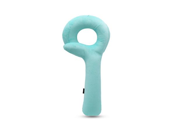 Adults Blow Up Travel Pillow For Sleep / Inflatable Neck Pillow Various Color U Shape