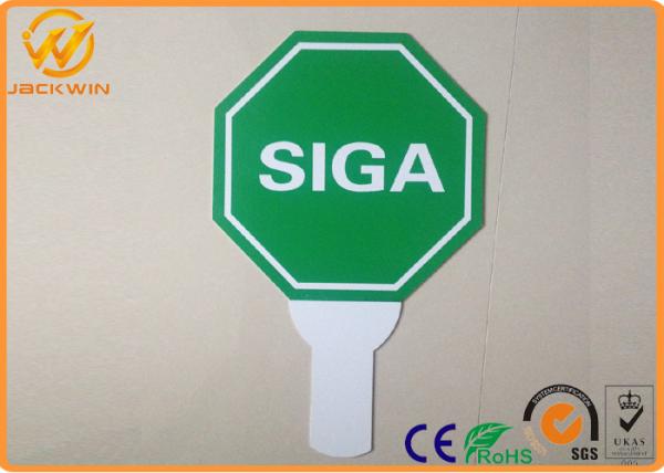 Plastic Siga Alto Road Traffic Signs Commercial Grade Reflective Anti UV