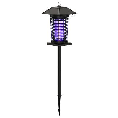 Solar Energy Mosquito Killer Lamp Outdoor Mosquito Killer UV Light With 360° Coverage