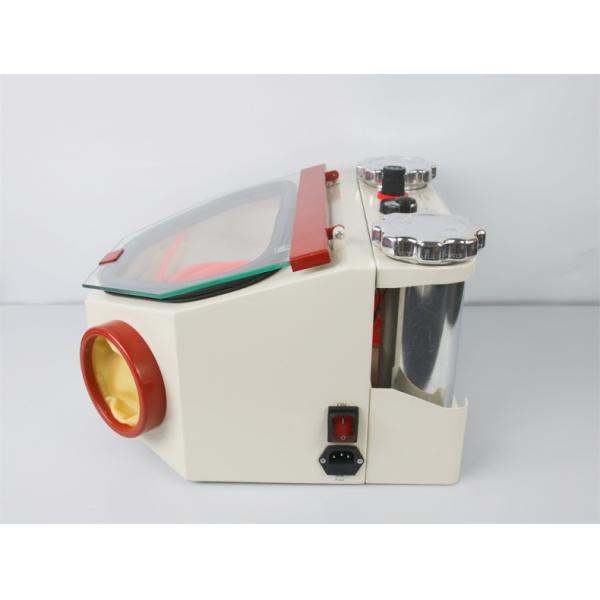 Double Tank Dental Lab Sandblaster porcelain Crowns Polishing Dental Nozzle Sandblasting