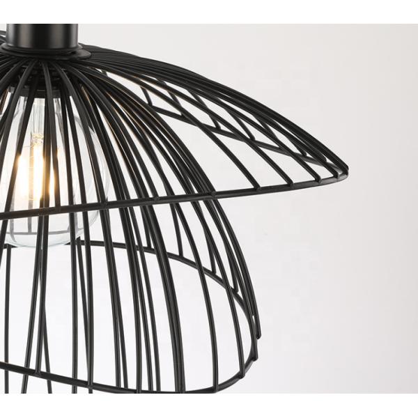 Чернота D40cm/шкентель металла золота бронзовый нордический освещая украшение дома живущей комнаты