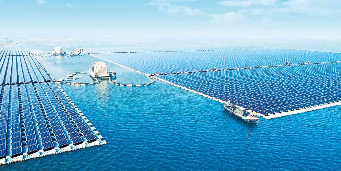 Системы установки PV солнечные удя светлый комплементарный интегрированный плавая приливный плоский тип