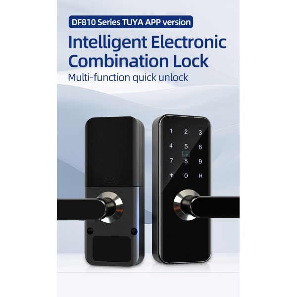 YAGU Wholesale Price High Quality Mobile Application Durable Granular Digital Button Swipe Card Password Door Lock