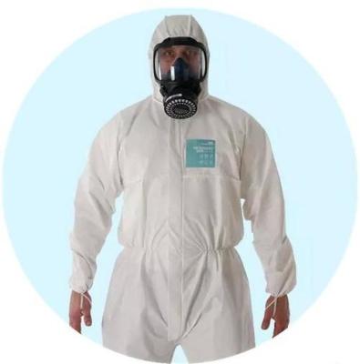 Disposable Medical White Type 5 Coverall Suit Protective Clothing Full Body