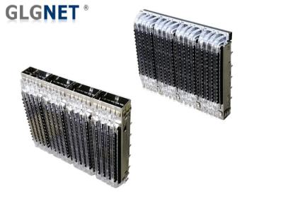 100G Ethernet Isolated Sfp Jack QSFP28 Connector Mates 1 X 4 Multiple Ports