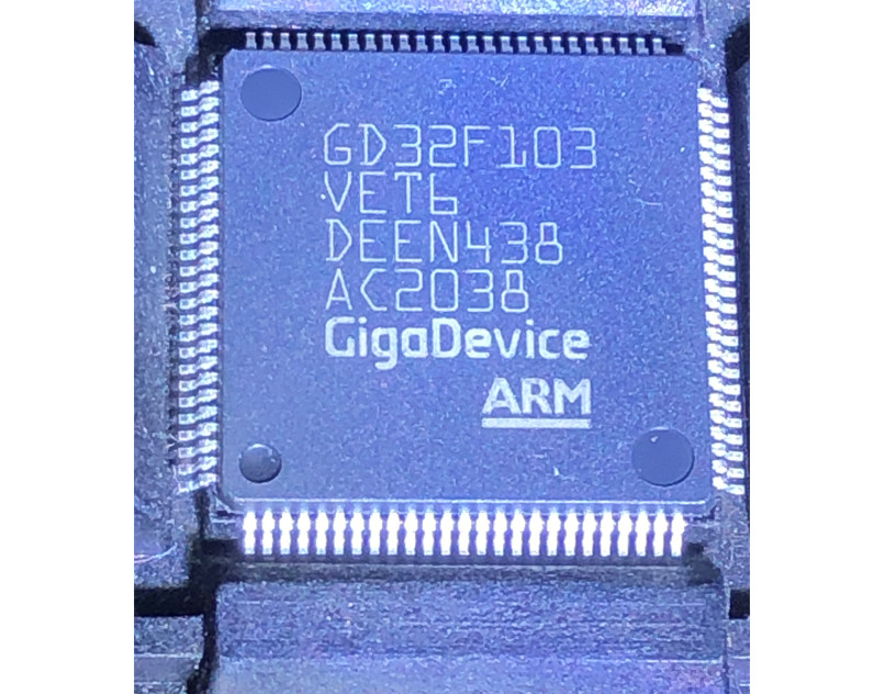 QFP QFN GigaDevice Semiconductor ARM Cortex M4F MCU IC GD32E1 GD32C103