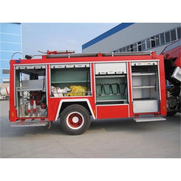 Professional 4x2 4000 Liters Water Firefighter Rescue Truck 4m3 TS16949 Approved