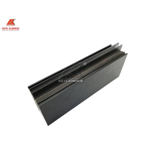 Thick Sliding Track Extrusion Aluminum Profiles For Doors Windows