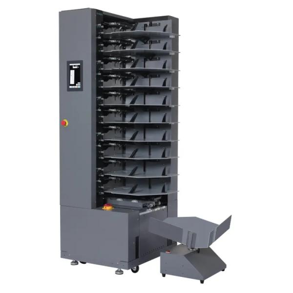 空気吸気 10 ビン オートマティック 紙 紙 本 ブックレット 整理 機械 機器