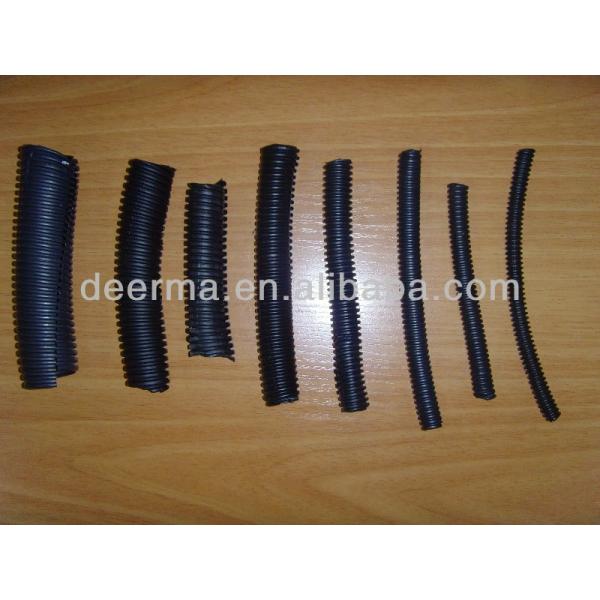 Línea de producción de tuberías de PVC corrugadas de alta productividad Máquinas para fabricar tuberías de plástico de PVC con inversor ABB