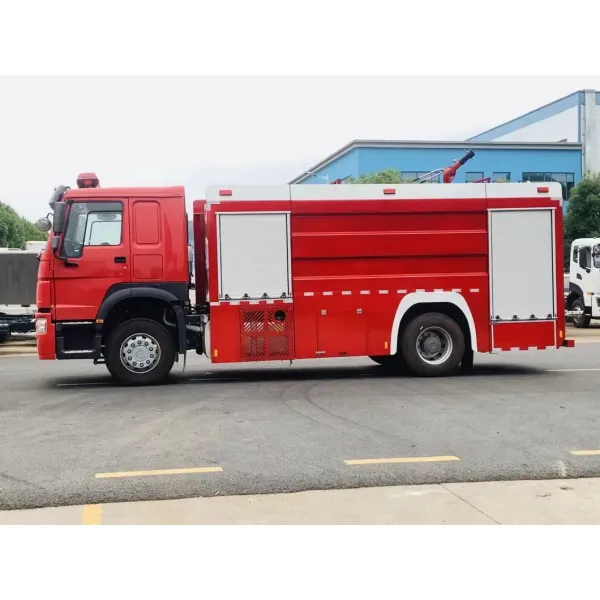 Sinotruk 10t Water Tank Fire Truck 4X2 Fire Truck Fire Truck Manufacturer New and Used Global Sales